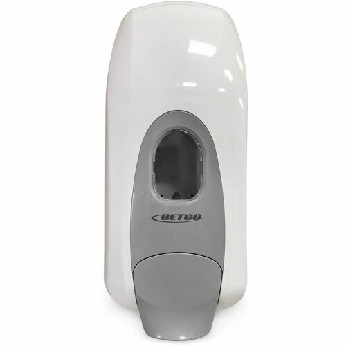 Betco Clario Manual Lotion Dispenser - Manual - 1.06 quart Capacity - Hygienic, Refillable, Durable, Easy to Clean - White - 12 / Case