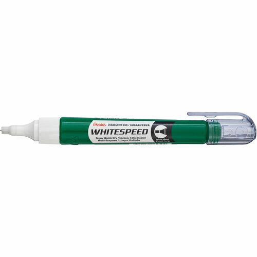 Pentel Whitespeed Correction Pen - 7 mL - Quick Drying - 1 Each