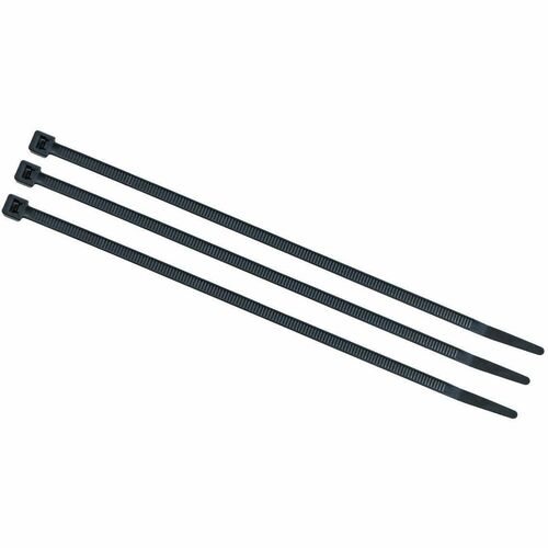 Southwire Cable Ties - Cable Tie - Black - 100 / Pack - 8.16 kg Loop Tensile - 4.1" Length - Polyamide 6.6