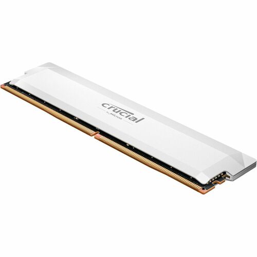 Crucial Pro Overclocking CP16G60C36U5W 16GB DDR5 SDRAM Memory Module - For Desktop PC, Motherboard - 16 GB (1 x 16GB) - DDR5-6000/PC5-48000 DDR5 SDRAM - 6000 MHz - 1.35 V - Unbuffered - 288-pin - DIMM