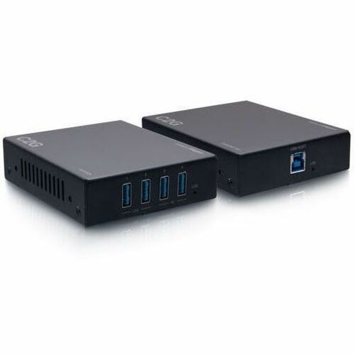 C2G C2G Superbooster&reg; 4-Port USB over Cat6a Extender Kit - USB 3.2 Gen1 (5Gbps)