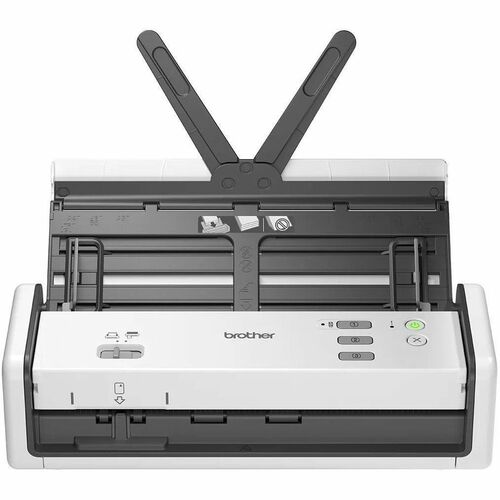 Brother ADS1300 Large Format Sheetfed Scanner - 600 x 600 dpi Optical - White - 30 ppm (Mono) - 30 ppm (Color) - Color, Monochrome Scan - Duplex Scanning - ID Card, Business Card, Plastic Card, Card, Paper Document, Plastic, Credit Card - Portable - USB