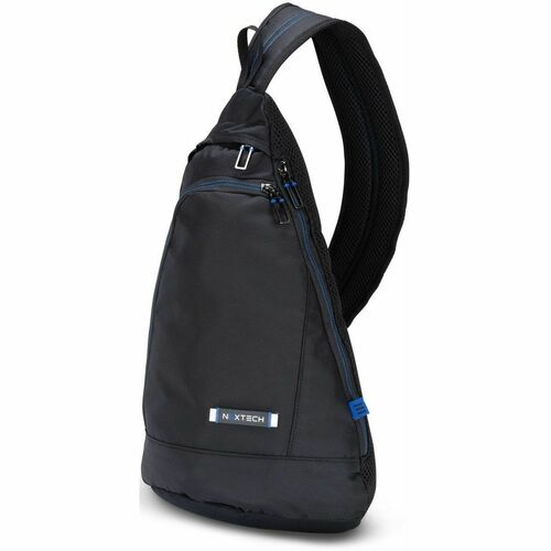 Nextech Carrying Case (Sling) - Black - 12.25" (311.15 mm) Height x 8" (203.20 mm) Width x 4" (101.60 mm) Depth - 1 Each