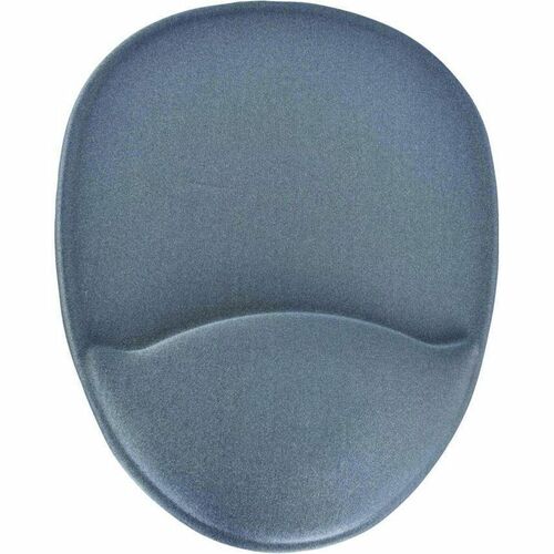 Data Accessories Company Super-Gel Mouse Pad with Wrist Rest Grey - Gray - 1 Pack - Mouse