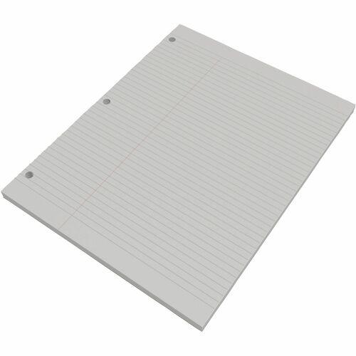 Davis Handwriting Sheet - Ruled Front Ruling - 3 Hole(s) - White Paper - 100 / Pack