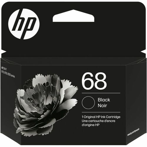 HP 68 Original Inkjet Ink Cartridge - Black - 1 Pack - 160 Pages
