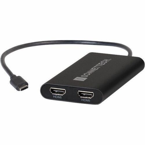 Sonnet USB-C DisplayLink Dual 4K 60Hz HDMI Adapter (with PD Passthrough)