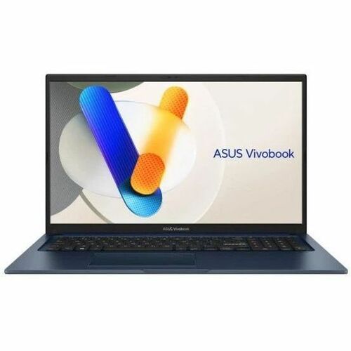 Asus VivoBook 17 F1704 F1704VAP-OS54 17.3" Notebook - Full HD - Intel Core 5 120U - 16 GB - 512 GB SSD - Quiet Blue - Intel Chip - 1920 x 1080 - Windows 11 Home - Intel - NanoEdge, Tru2Life, In-plane Switching (IPS) Technology - Front Camera/Webcam - 12 H