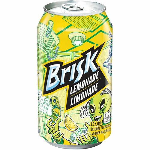 Unilever Soft Drinks, Lemonade Iced Tea, 355 mL, Case of 12 - Ready-to-Drink - 355 mL - Natural, Lemonade - 12 / Case