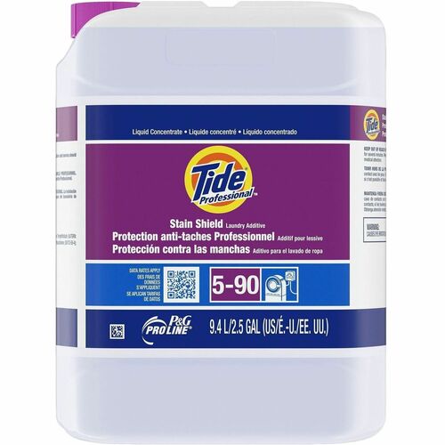 Tide Greasy Stain Fighter - Laundry Additive - For Commercial, Linen, Food Service, Fabric, Laundry - Concentrate - Liquid - 320 fl oz (10 quart) - Benzene-free, Alkylphenol-free, PVC Free, Phthalate-free, Triclosan-free - 1 Unit