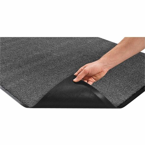 Mat Tech Proluxe Floor Mat - Entrance, Floor, Indoor, Business - 10 ft (3048 mm) Length x 48" (1219.20 mm) Width x 0.313" (7.94 mm) Thickness - Rectangular - Vinyl, Polypropylene, Olefin - Charcoal - 1 / Unit