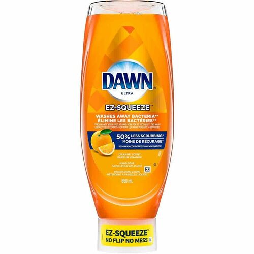 Dawn Ultra Wash Away Bacteria EZ-Squeeze Hand Soap, Orange