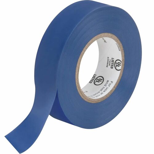 Aurora Tools Electrical Tape, 19 mm (3/4") x 18 M (60'), Blue, 7 mils - 19.7 yd (18 m) Length x 0.75" (19 mm) Width x 7 mil (0.18 mm) Thickness - Blue - For Insulating Wire, Splicing, Electrical - 1 Each