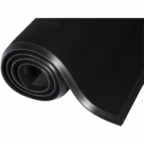 Mat Tech MAT A DOR Classic Collection - Store, Restaurant - 39.60" (1005.84 mm) Length x 33.60" (853.44 mm) Width x 0.625" (15.88 mm) Thickness - Rubber - Black - 1Each