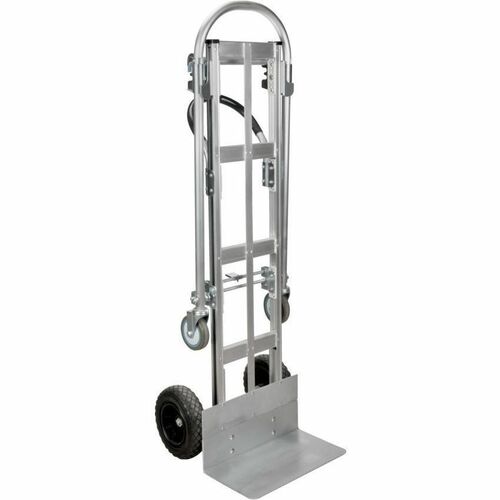 KLETON Hand Truck - 56" Length x 20" Width - Silver - 1 Each