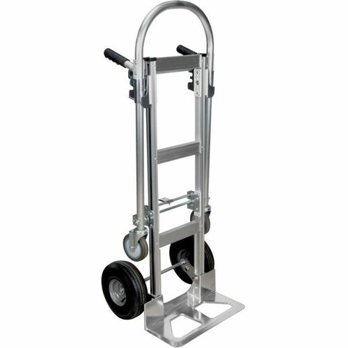 KLETON Hand Truck - 43" Length x 12" Width - Silver - 1 Each