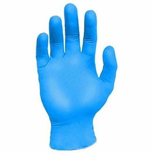 RONCO Biodegradable Nitrile Examination Gloves - 3.50 mil (0.09 mm) Thickness x 9.06" (230 mm) Glove Length - Small Size - For Right/Left Hand - Nitrile - Blue - Latex-free, Biodegradable, Non-sterile, Textured Fingertip - For Examination, Food Service, D