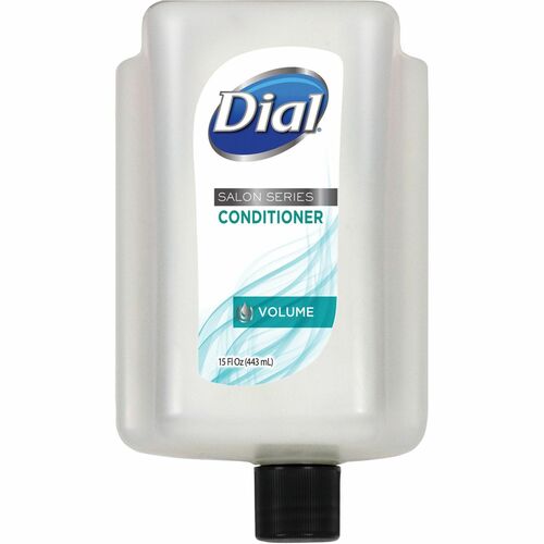 Dial Professional Versa Cartridge Bottle Refills - 15 fl oz (443.6 mL) - Bottle Dispenser - Hair - White - 6 / Carton