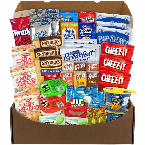 Snack Box Pros Snack Box - Assorted - 6.37 lb - 54 / Carton