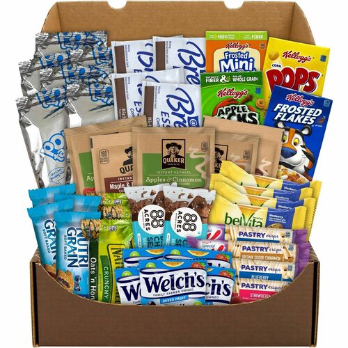 Snack Box Pros Snack Box - Assorted - 5 lb - 41 / Carton