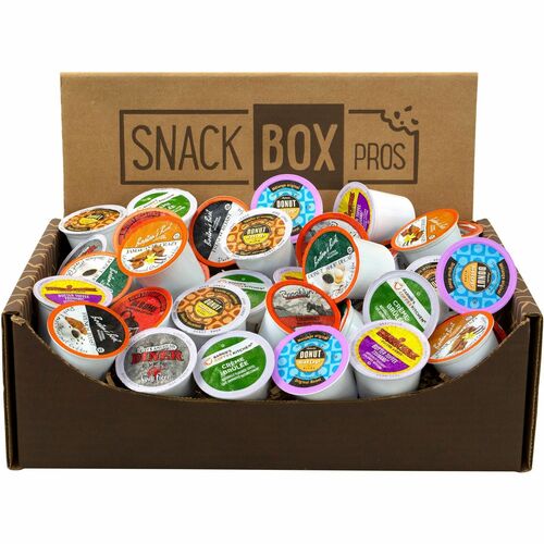 Snack Box Pros K-Cup Snack Box - Compatible with Keurig K-Cup Brewer - 40 / Carton