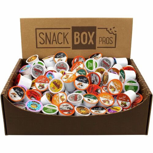 Snack Box Pros K-Cup Snack Box - Compatible with Keurig K-Cup Brewer - 84 / Carton