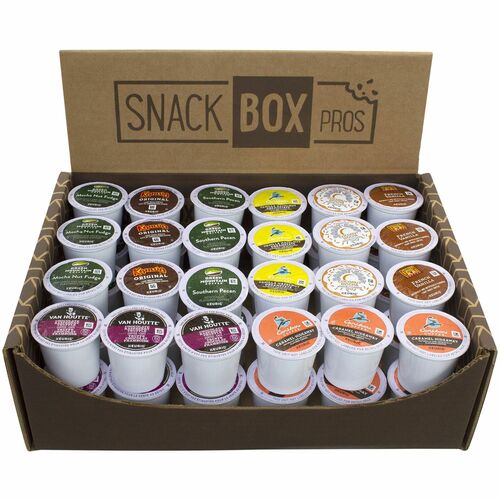 Snack Box Pros K-Cup Snack Box - Compatible with Keurig K-Cup Brewer - 48 / Carton