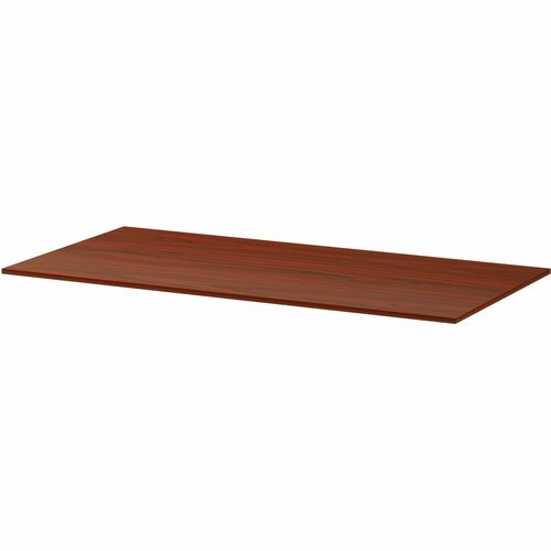 Lorell Essentials Modular Conference Tables - 94" x 47" x 1" - Band Edge - Finish: Mahogany - Modular, Smooth Surface - For Conference Room, Meeting, Office