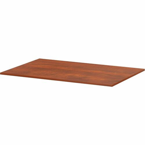 Lorell Essentials Modular Conference Tables - 70.8" x 47" x 1" - Band Edge - Finish: Cherry - Smooth Surface - For Conference Room, Meeting, Office