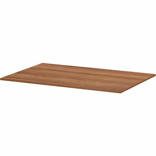 Lorell Essentials Modular Conference Tables - 70.8" x 47" x 1" - Band Edge - Finish: Walnut - Smooth Surface - For Conference Room, Meeting, Office