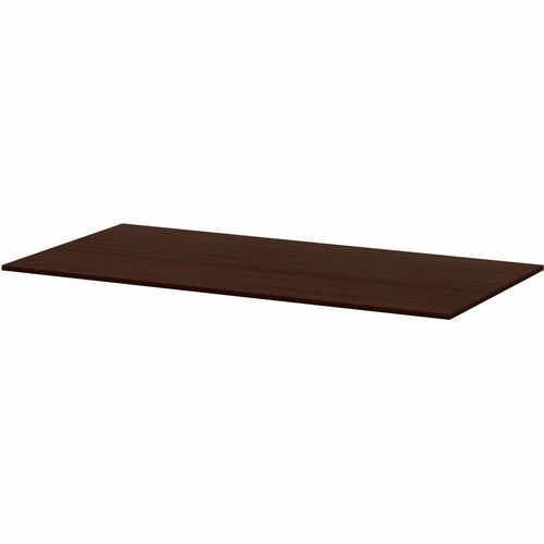 Lorell Essentials Modular Conference Tables - 94" x 47" x 1" - Band Edge - Finish: Espresso - Modular, Smooth Surface - For Conference Room, Meeting, Office