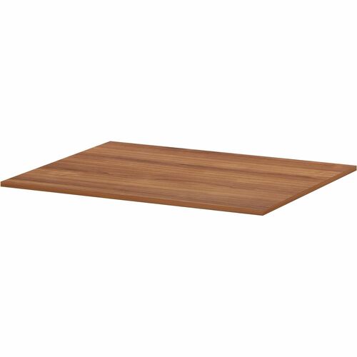 Lorell Essentials Modular Conference Tables - 59" x 47" x 1" - Band Edge - Walnut Table Top - Modular, Eco-friendly - For Meeting, Office