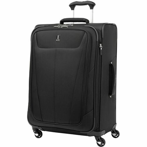 Travelpro Maxlite 5 Travel/Luggage Case (Check-in) Travel - Black - Water Resistant, Stain Resistant, Moisture Resistant, Abrasion Resistant - Polyester, Fabric Body - Telescoping Handle, Handle - 25" (635 mm) Height x 18" (457.20 mm) Width x 11" (279.40 