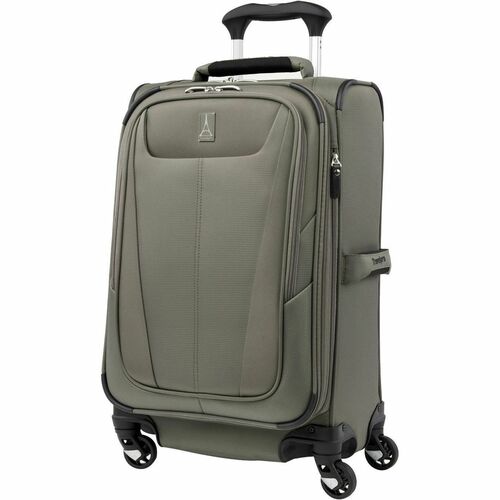 Travelpro Maxlite 5 Travel/Luggage Case (Check-in) Travel - Slate Green - Water Resistant, Stain Resistant, Moisture Resistant, Abrasion Resistant - Polyester, Fabric Body - Telescoping Handle, Handle - 25" (635 mm) Height x 18" (457.20 mm) Width x 11" (2