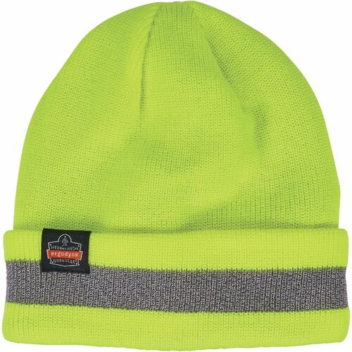 N-Ferno 6803 Reflective Winter Hats - Acrylic - Lime