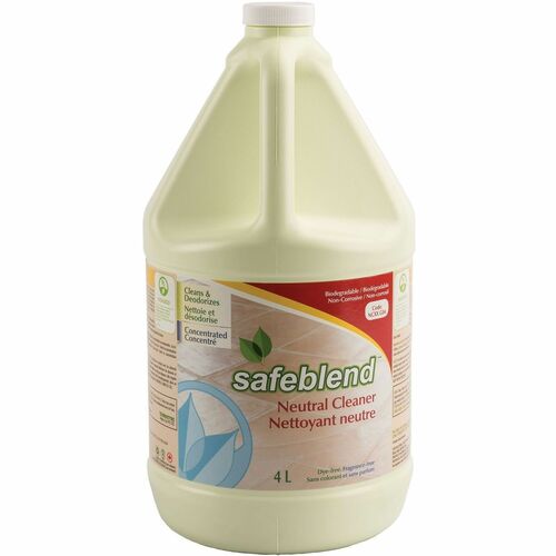 Safeblend Neutral Cleaner Fragrance Free, 4L