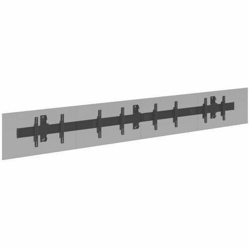 Chief Fusion Wall Mount for Display, Menu Board - TAA Compliant - Black - Landscape/Portrait
