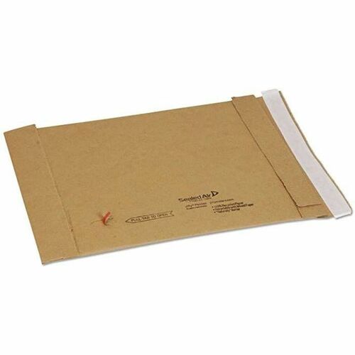 Grand & Toy Self-Sealing Padded Envelopes, Kraft, #0, 5 7/8" x 8 3/4" , 25/CT - Document/Shipping - #0 - 6" (152.40 mm) Width x 8 7/8" (225.30 mm) Length - Flap - Natural Kraft - Paper - 25 / Carton