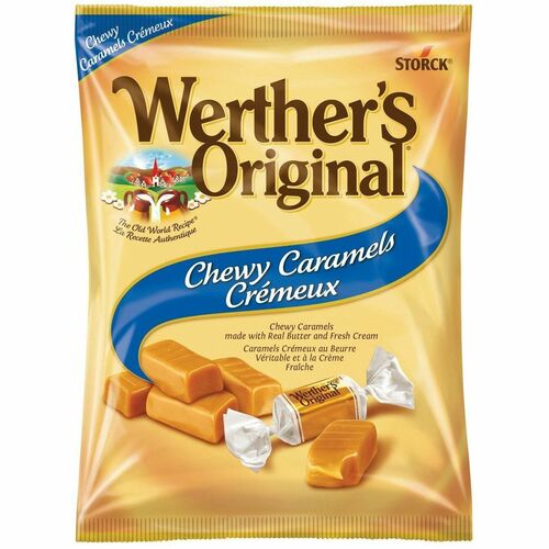 Werther's Candy - Caramel - Individually Wrapped - 4.52 oz (128 g) - 1 Unit