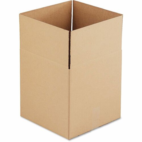 Universal Shipping Case - External Dimensions: 14" Length x 14" Width x 14" Height - 200 lb - Heavy Duty - 32 ECT - Corrugated Kraft - Brown - For Shipping - Recycled - 25 / Bundle