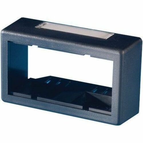 Ortronics FURNITURE BEZEL, 1" DEEP FOR TIA 569 2.71" x 1.38" Furniture Opening, Black