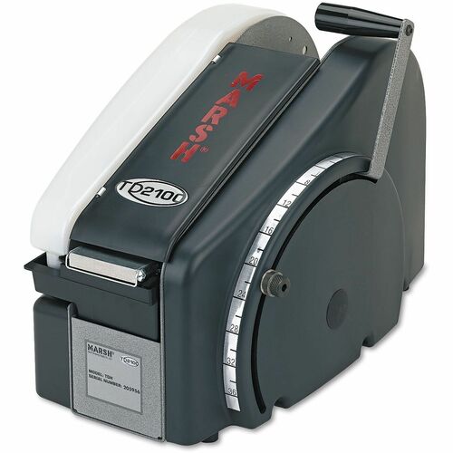 Universal Desktop Tape Dispenser - 3" Core - Portable, Split Resistant - Black - 1 Each