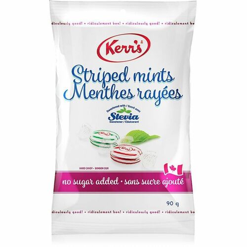 Bonbons Menthes ray&eacute;es - Kerr's