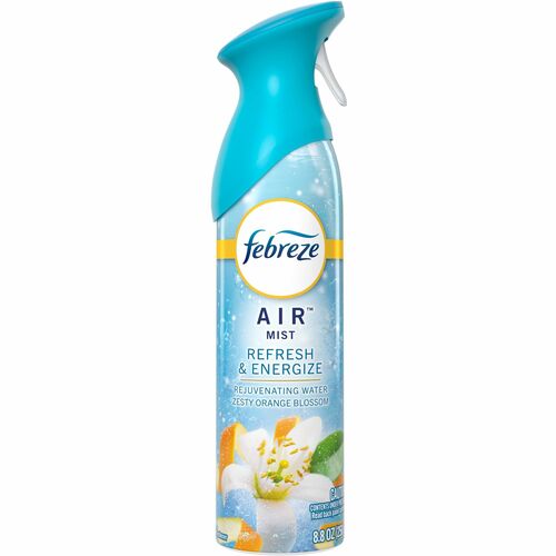 Febreze Air Freshener Spray - Aerosol - 8.8 fl oz (0.3 quart) - Zesty Orange Blossom - 1 Each - Odor Neutralizer