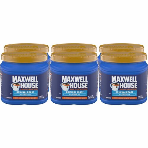 Maxwell House Ground Ground Coffee Brew Pack - Medium - 6 / Carton