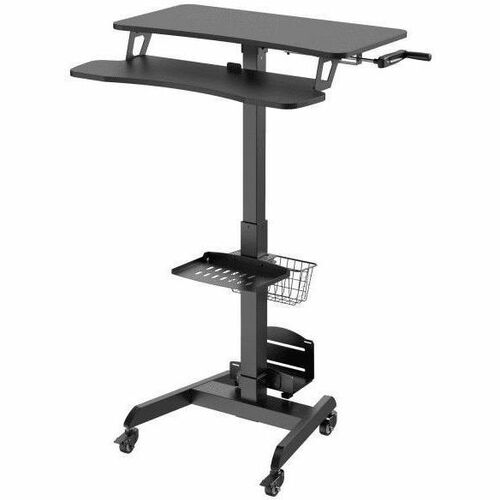Aidata EPW-01 Mobile Sit-Stand PC Workstation