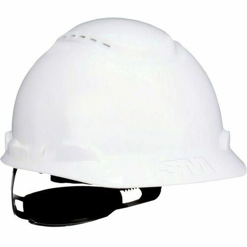 3M SecureFit Safety Cap - Recommended for: Head - Head Protection - White - Vented, Adjustable Ratchet - 1 Each