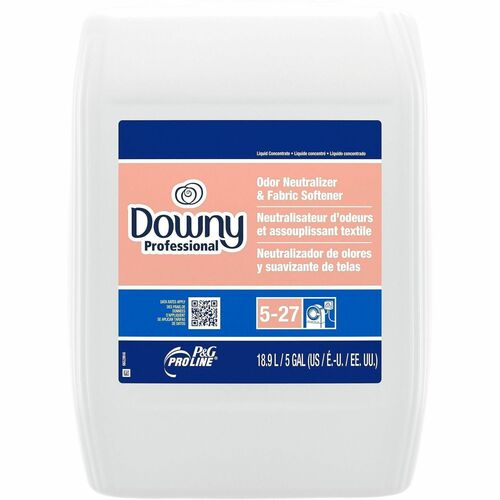 Downy Odor Neutralizer & Fabric Softener - For Fabric, Industry, Commercial - Liquid - 640 fl oz (20 quart) - Fresh Scent - Recommended For: Odor Remover - Odor Neutralizer, Odor Resistant - 1 Each