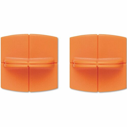 Fiskars TripleTrack Replacement Blade - Straight Edge - Steel - Orange - 2 / Pack