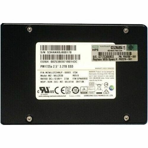 HPE Sourcing 3.20 TB Solid State Drive - 2.5" Internal - PCI Express NVMe - Mixed Use